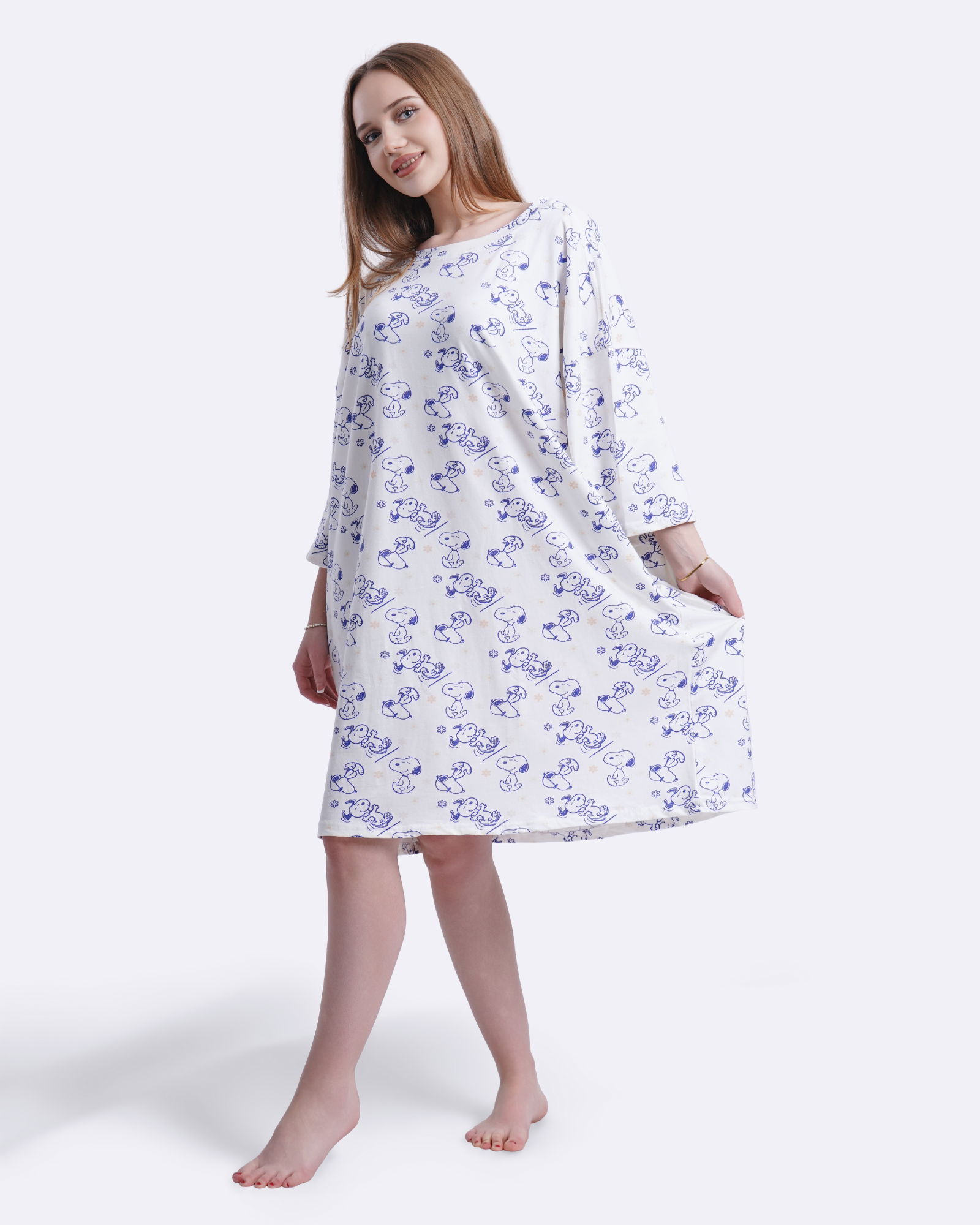 Snoopy Blue Mooson Tee