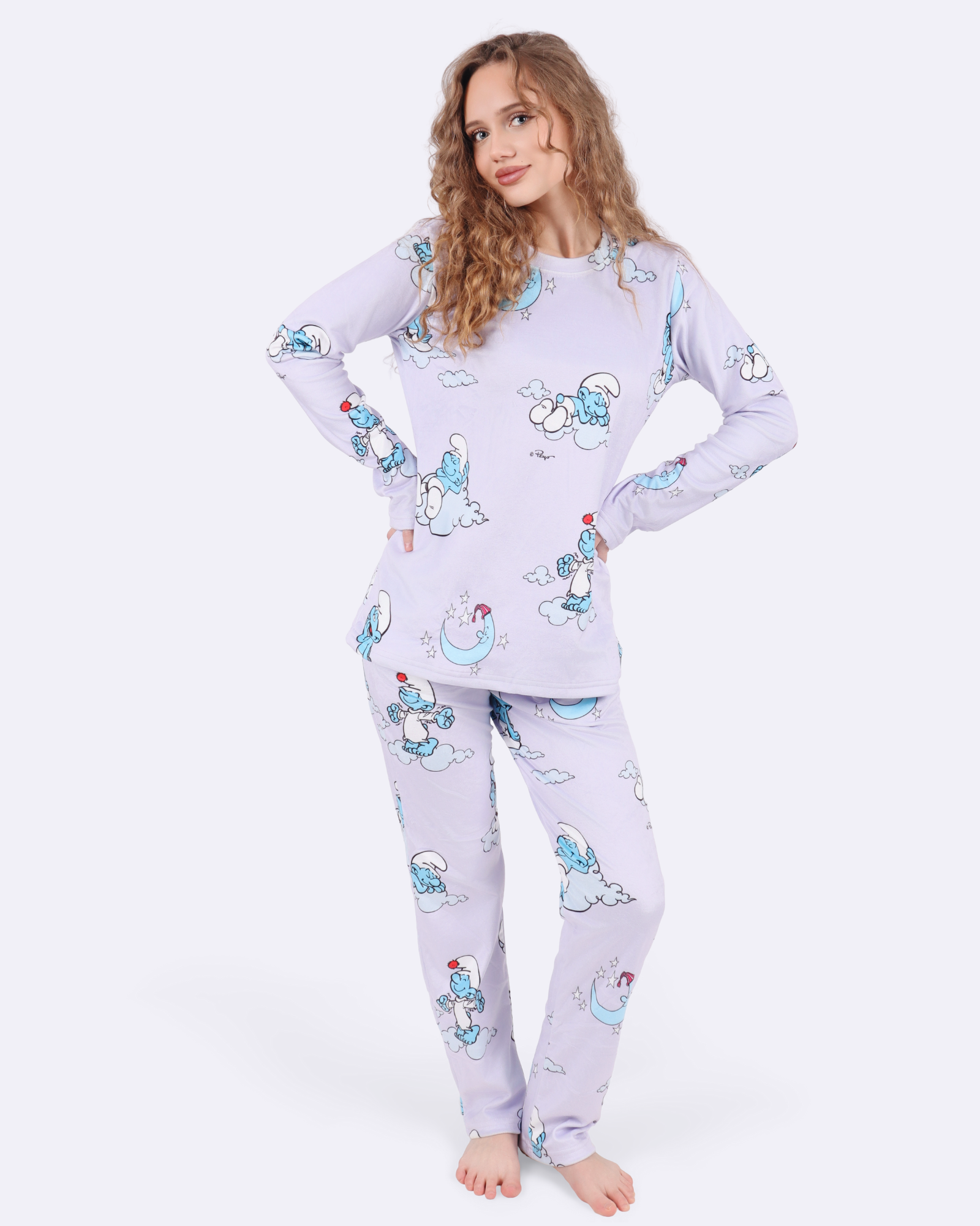Smurfs Sleep Velvet Pyjamas