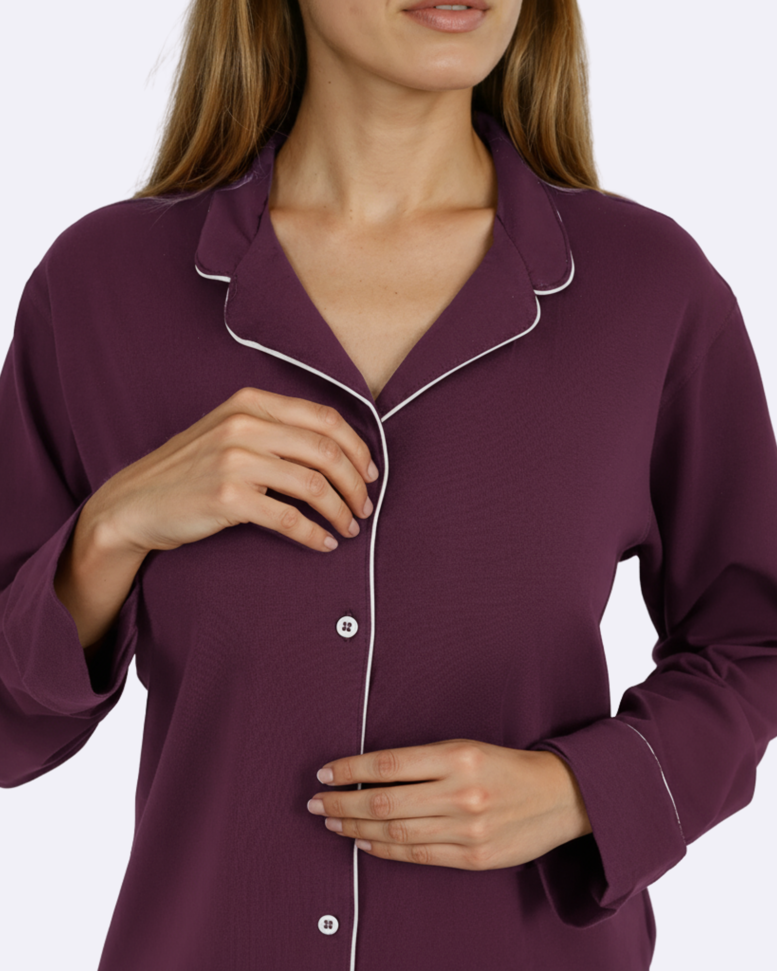 Plum Classic Pyjamas