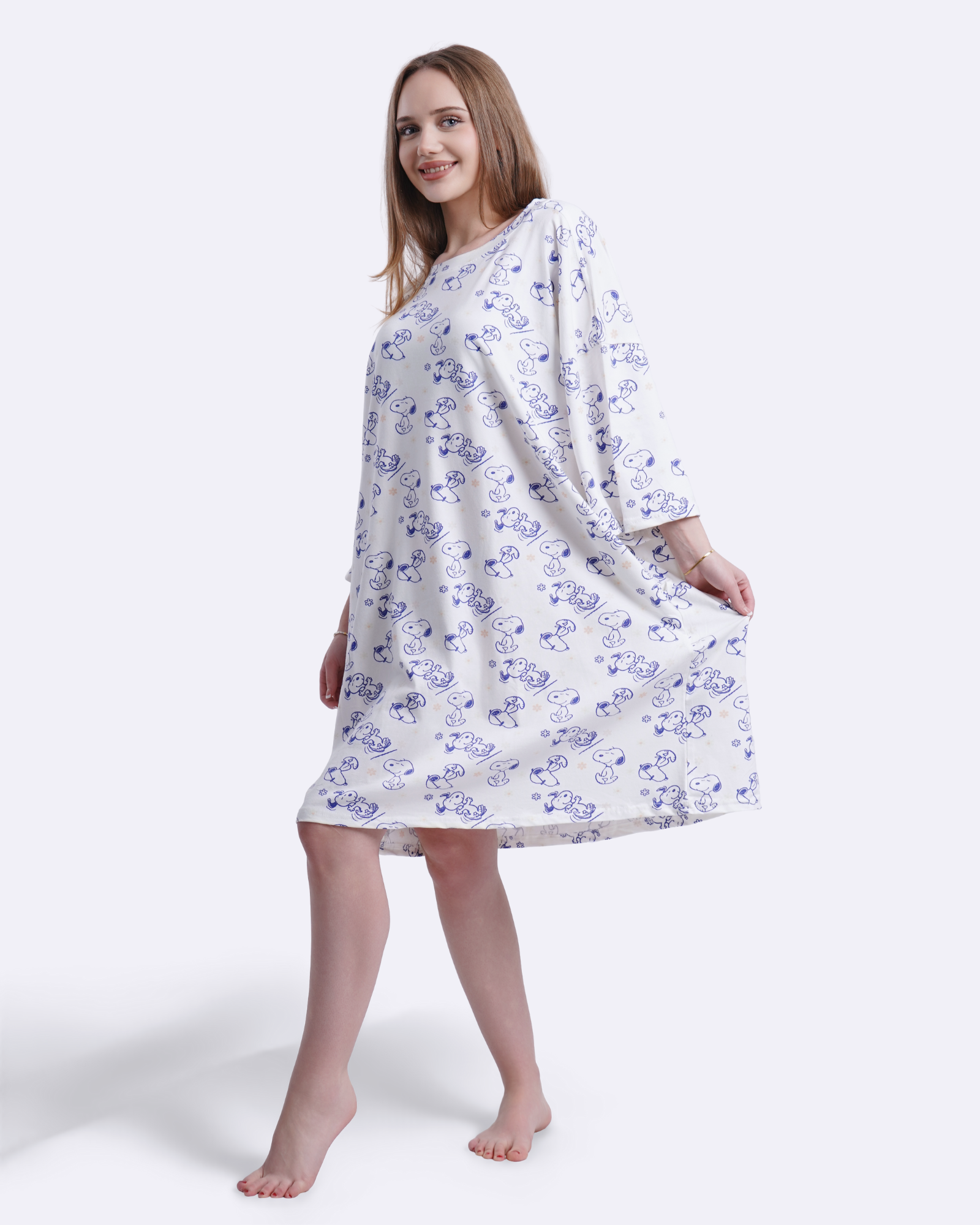 Snoopy Blue Mooson Tee