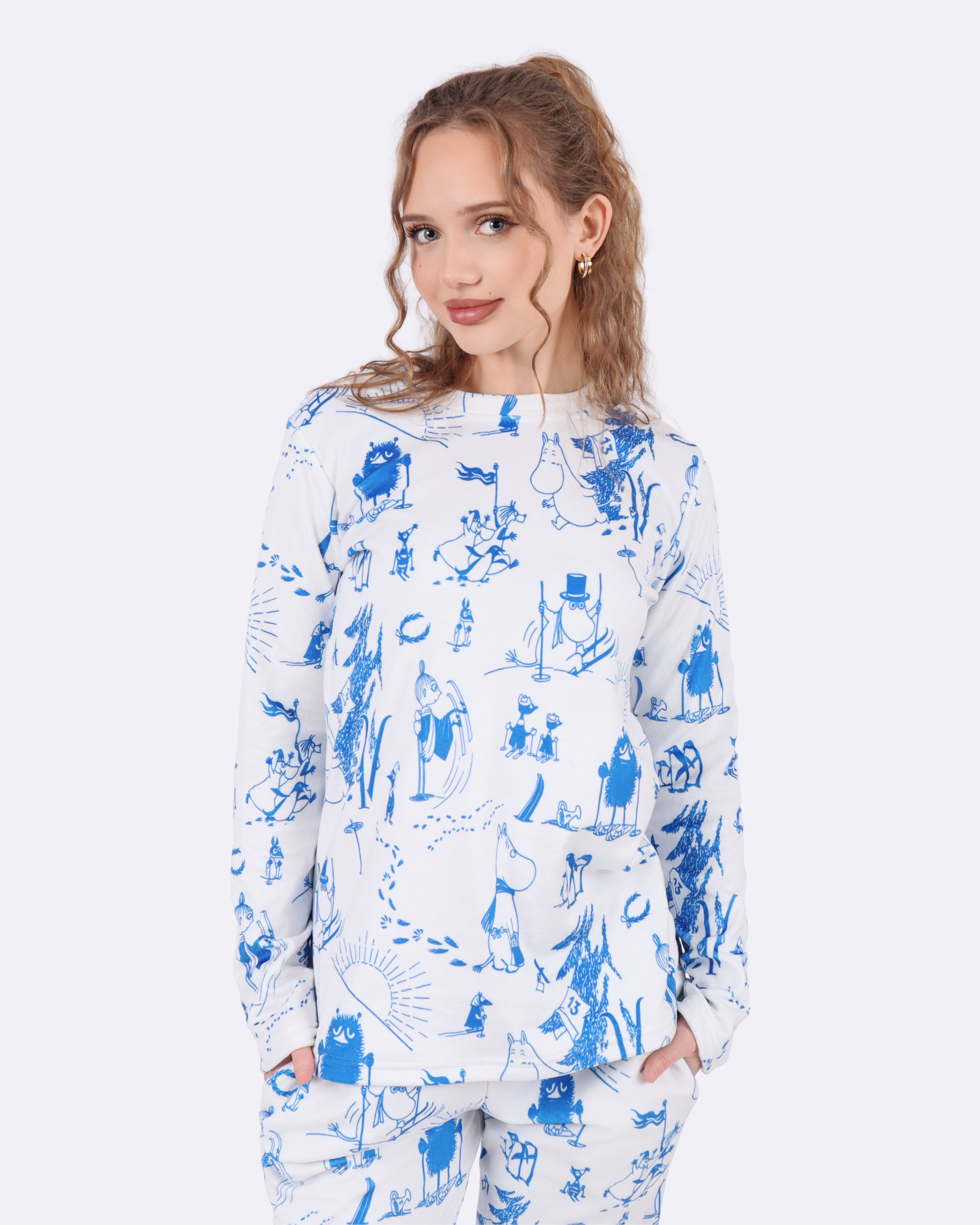 Mumin Snow Velvet Pyjamas