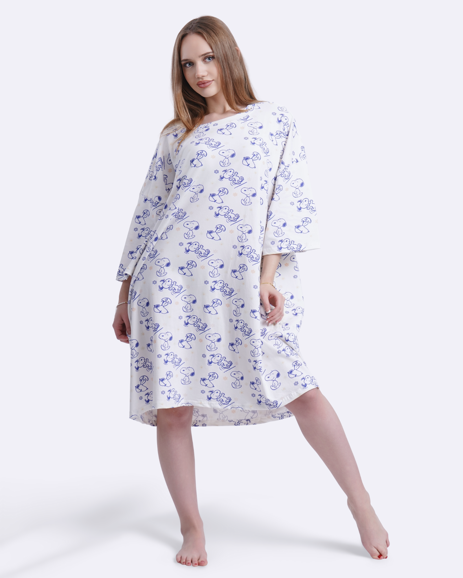 Snoopy Blue Mooson Tee