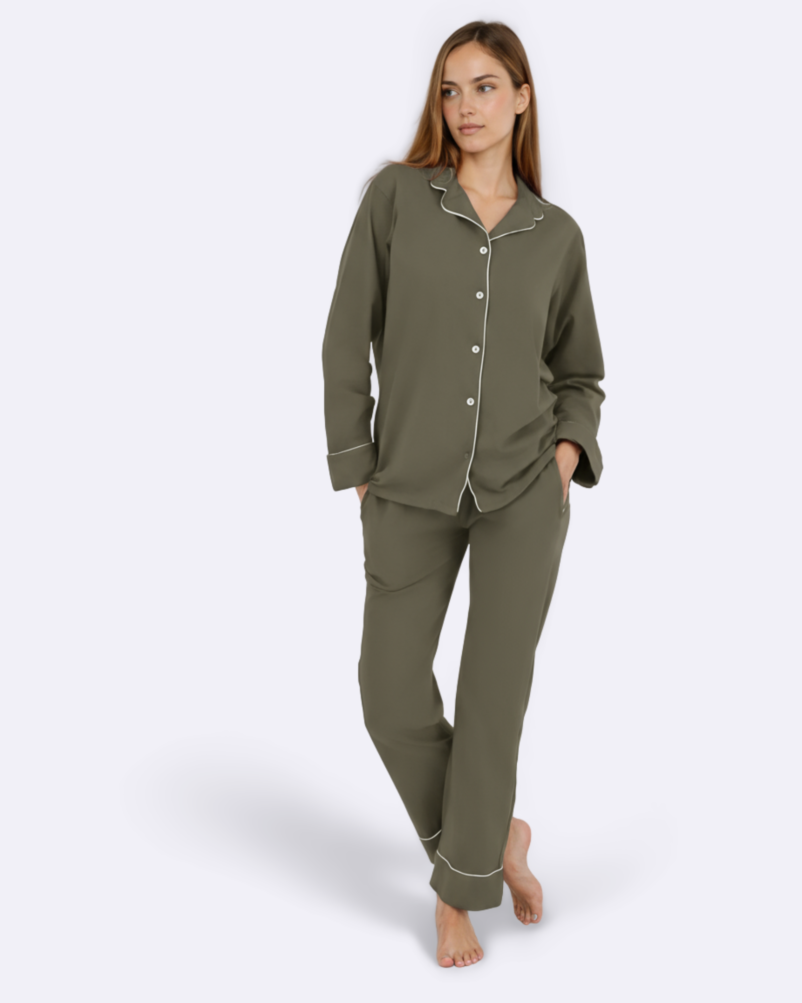 Smokey Olive Classic Pyjamas