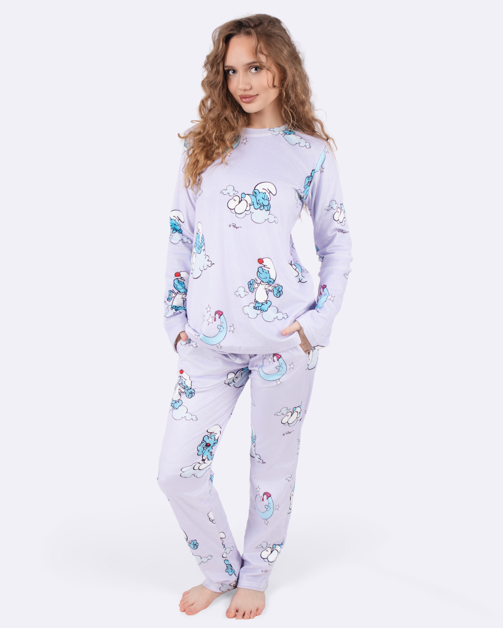 Smurfs Sleep Velvet Pyjamas