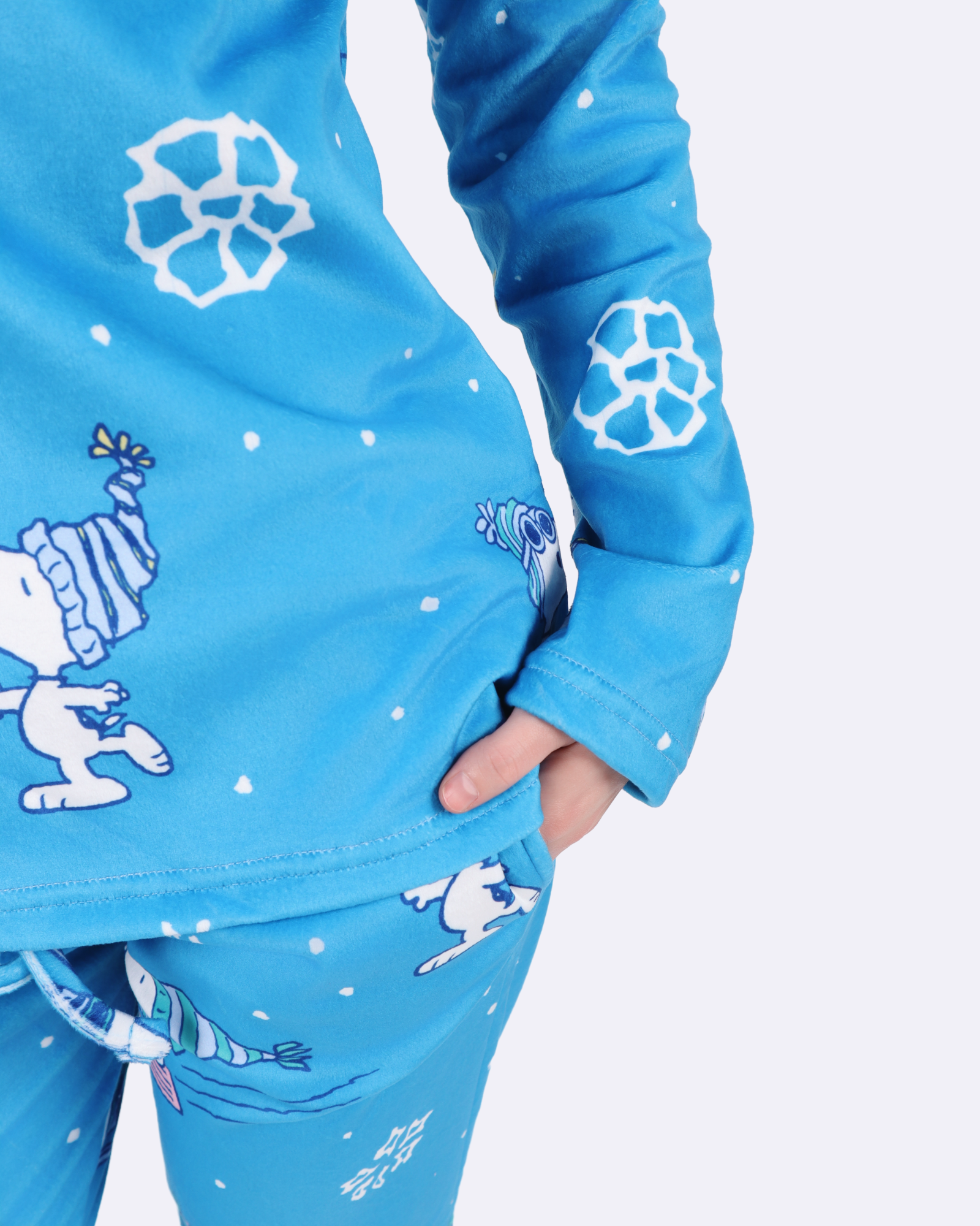 Snoopy Ski Velvet Pyjamas