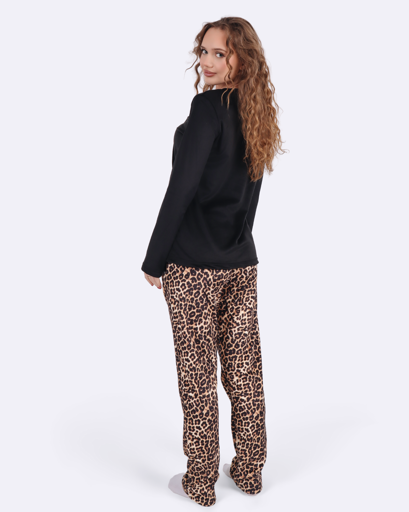 Leopard Velvet Pyjamas