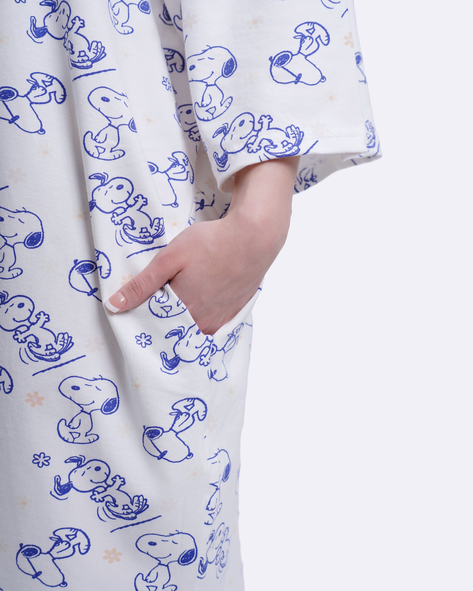 Snoopy Blue Mooson Tee