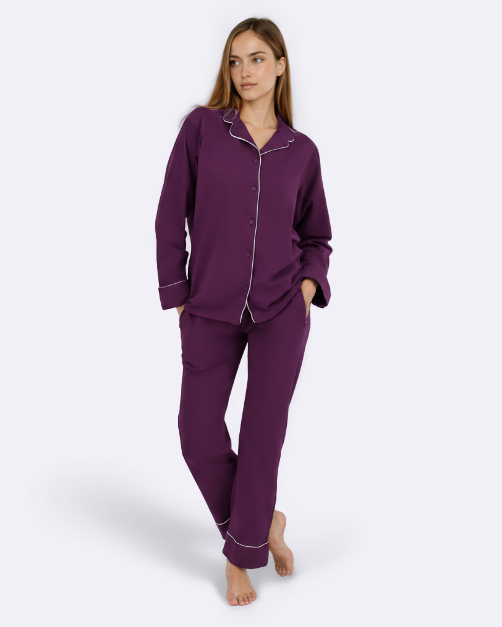 Plum Classic Pyjamas