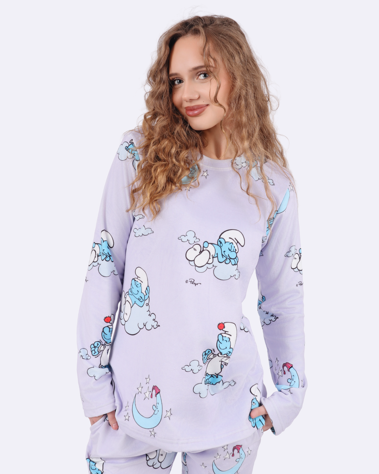 Smurfs Sleep Velvet Pyjamas
