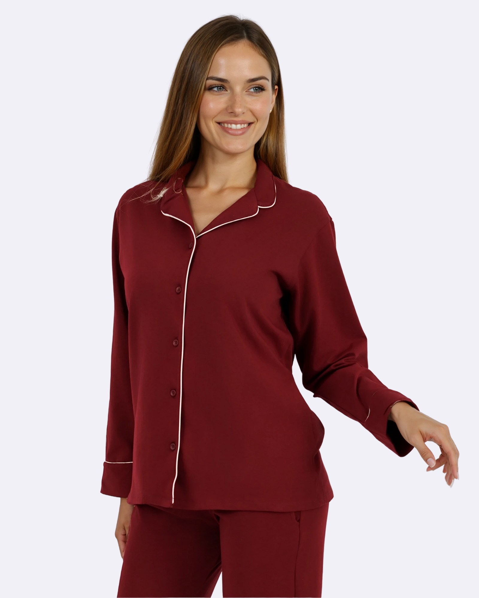 Red Dhalia Classic Pyjamas