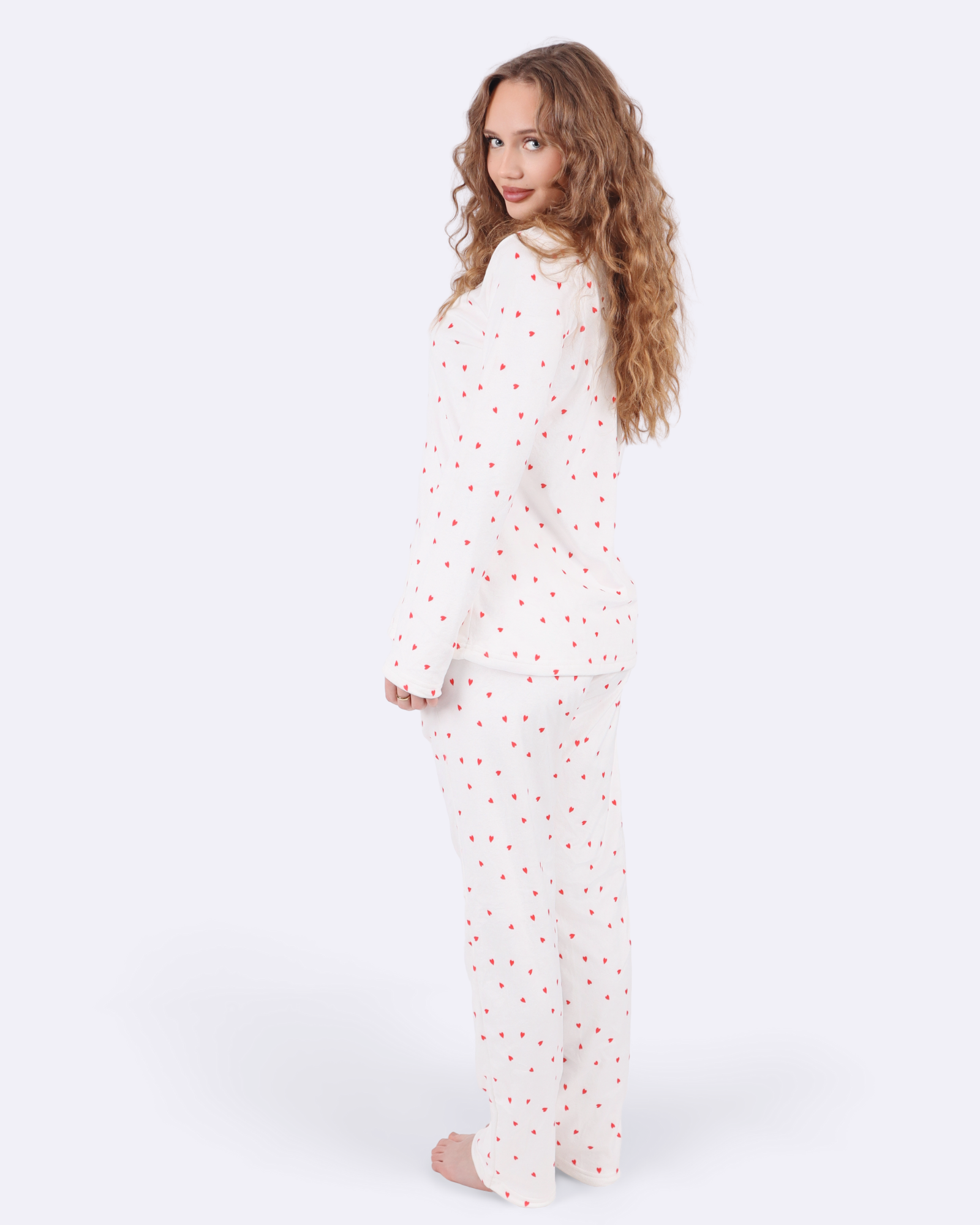 Hearts Velvet Pyjamas