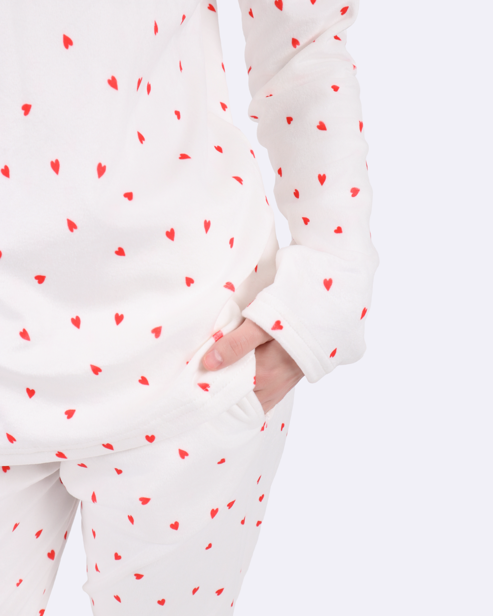 Hearts Velvet Pyjamas