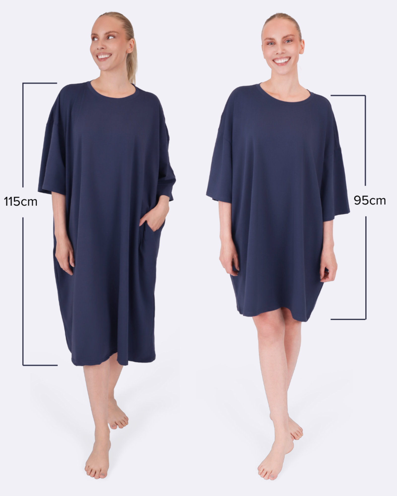 Midnight Blue Mooson Tee