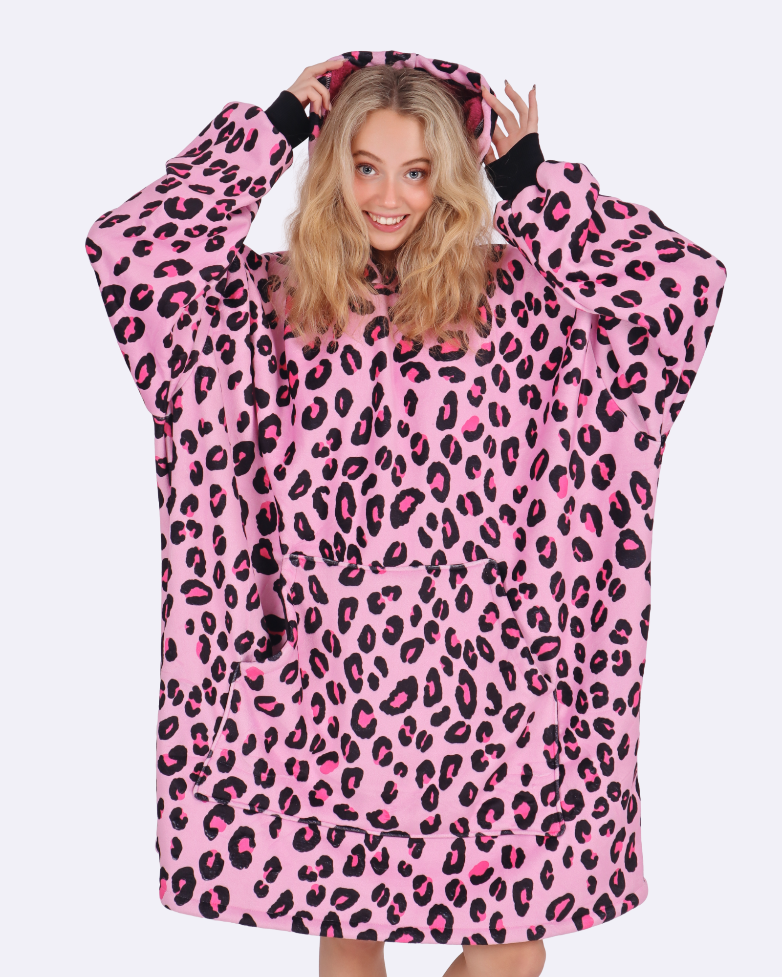 Pink Leopard Mooson