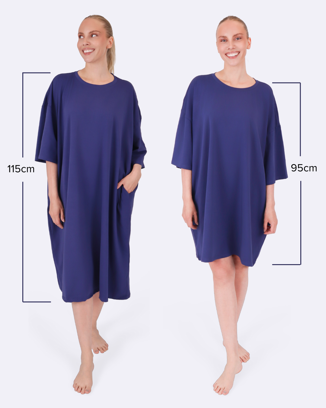 Navy Blue Mooson Tee